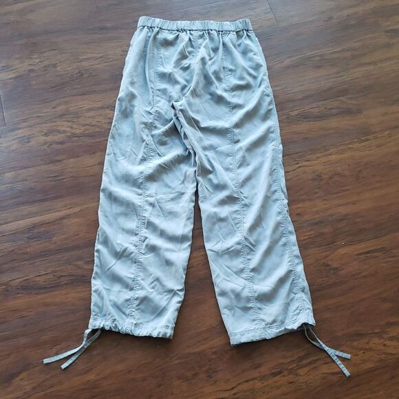 Vuori Women's Coastline Pant in Mallorca Gray Blue Chic Feminine High Waist S - Picture 6 of 6